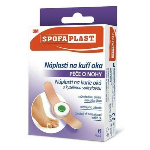 3M™ SPOFAPLAST 183 Náplasti na kuří oka 70 mm x 12