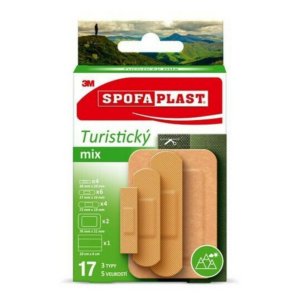 3M™ SPOFAPLAST  604 Turistický mix 17 kusů