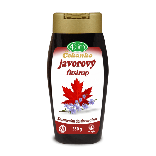 4SLIM Čekanko javorový fitsirup 350 g