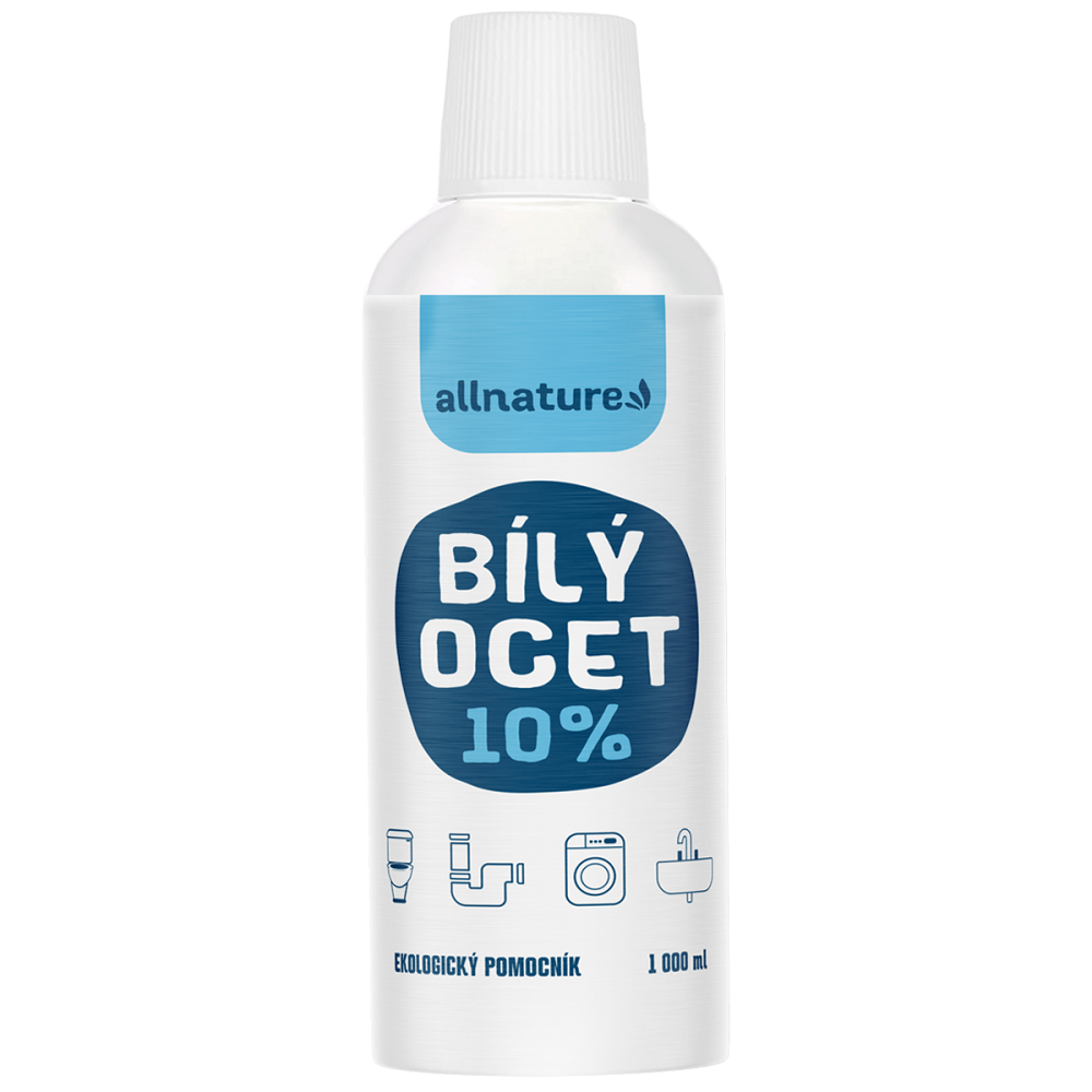 ALLNATURE Allnature Bílý ocet 10% - 1l