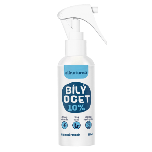ALLNATURE Bílý ocet 10% 500 ml