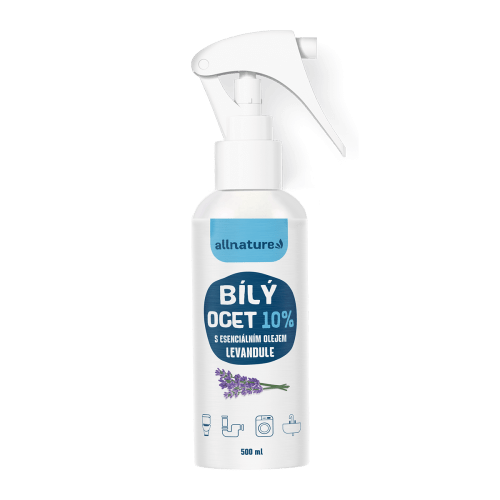 ALLNATURE Bílý ocet sprej 10 % levandule 500 ml