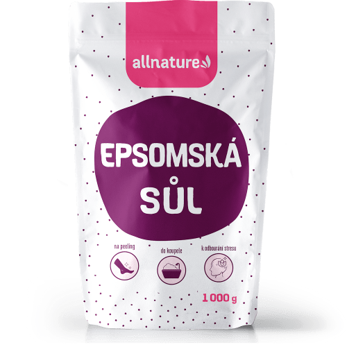 ALLNATURE Epsomská sůl 1000 g