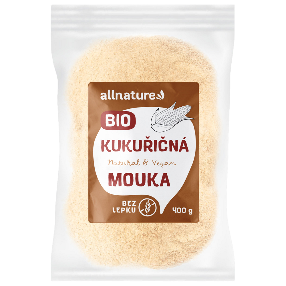 ALLNATURE Kukuřičná mouka 400 g BIO