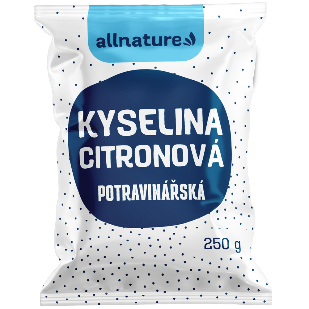 ALLNATURE Kyselina citronová 250 g
