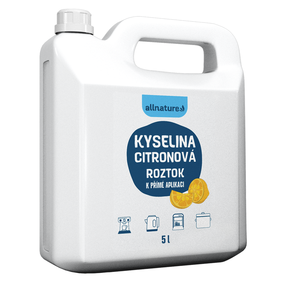 ALLNATURE Kyselina citronová roztok 5000 ml