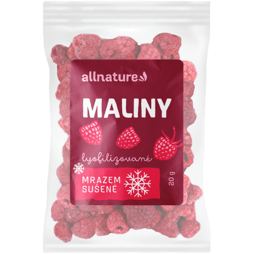 ALLNATURE Malina sušená mrazem celá 20 g