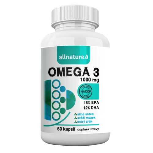 ALLNATURE Omega 3 1000 mg 60 kapslí