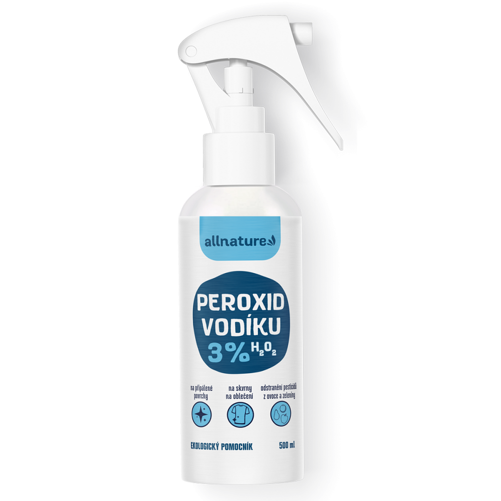 ALLNATURE Peroxid vodíku 3 %  500 ml