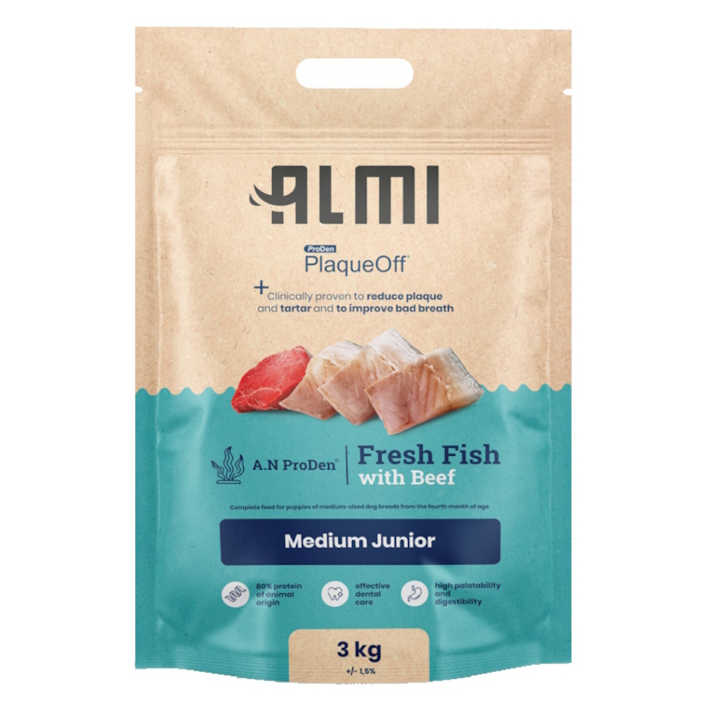 ALMI Medium Junior granule pro štěňata 1 ks