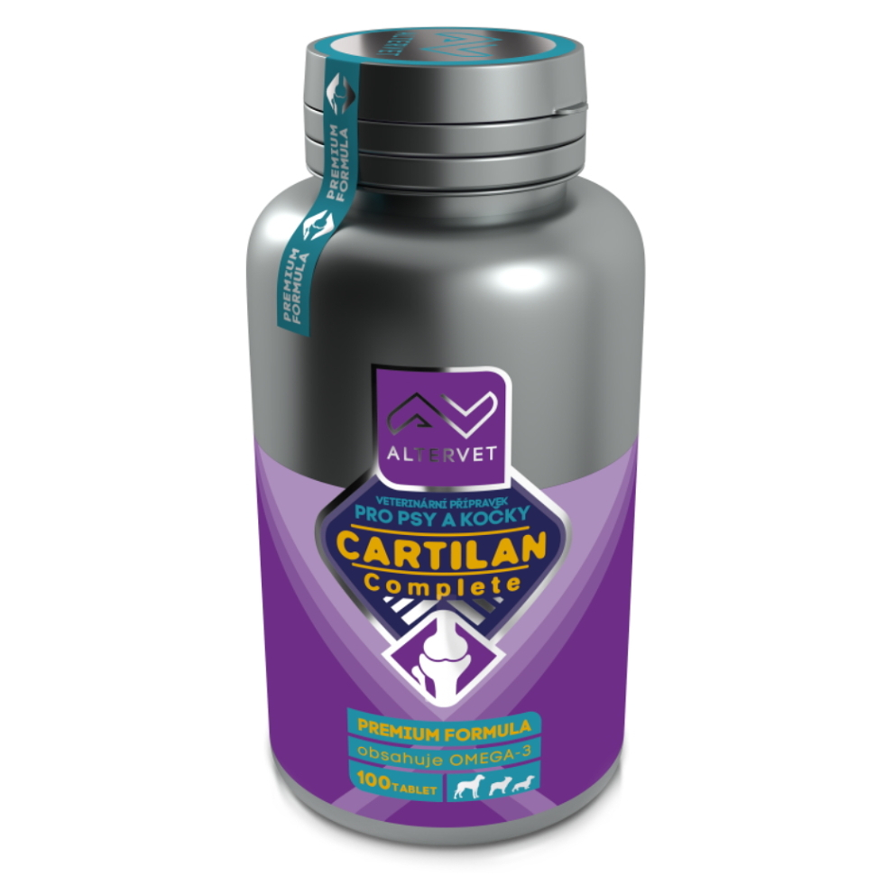 ALTERVET Cartilan complete kloubní výživa pro psy a kočky 100 tbl