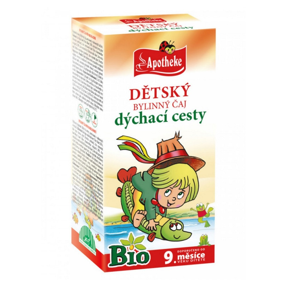 APOTHEKE Dětský čaj na dýchací cesty BIO 20x1