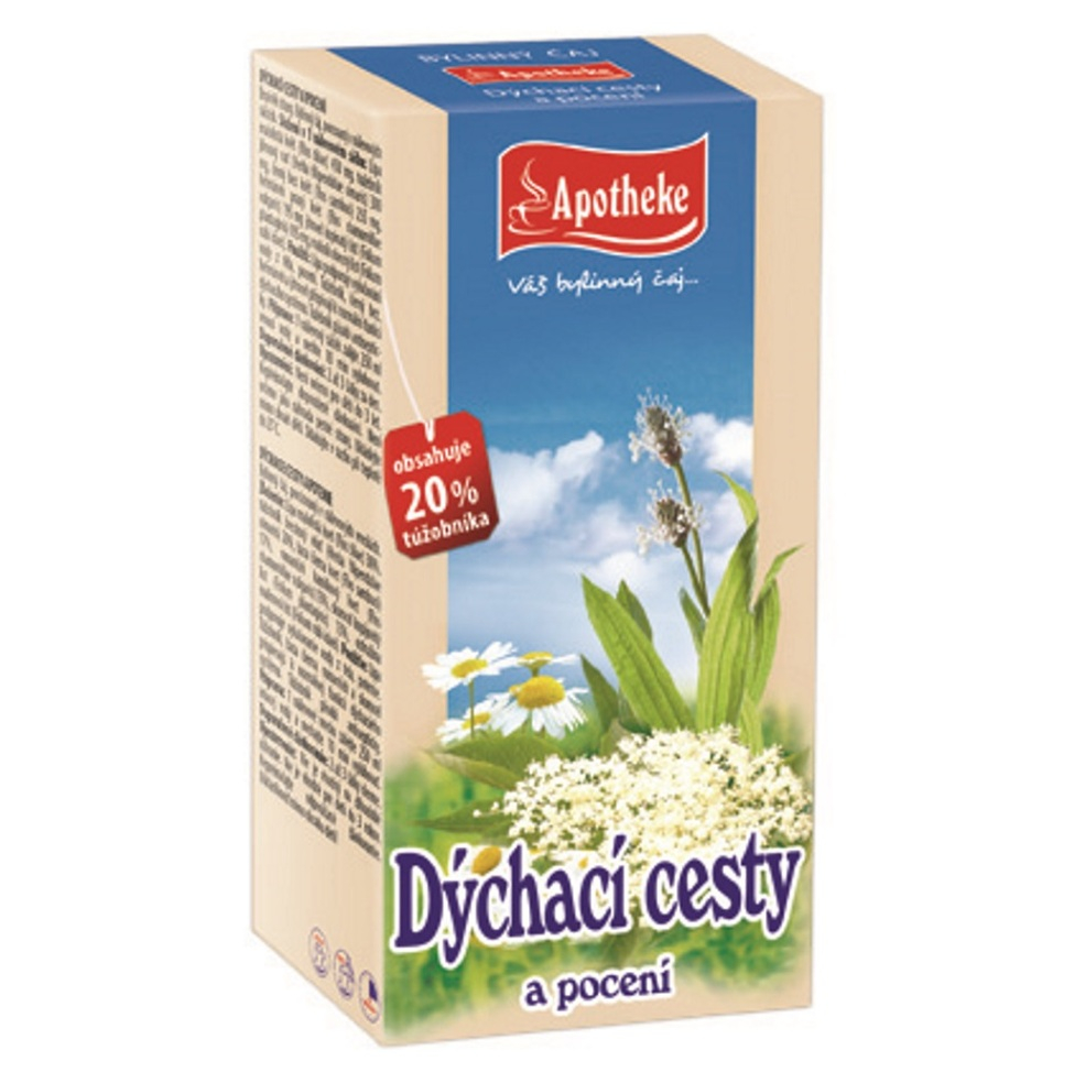 APOTHEKE Dýchací cesty a pocení 20x 1