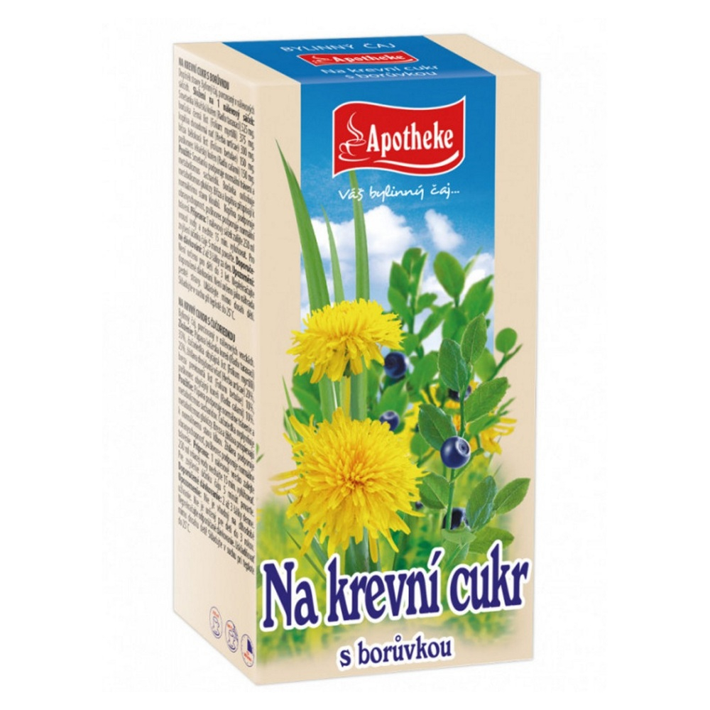 APOTHEKE Na krevní cukr s borůvkou 20x1