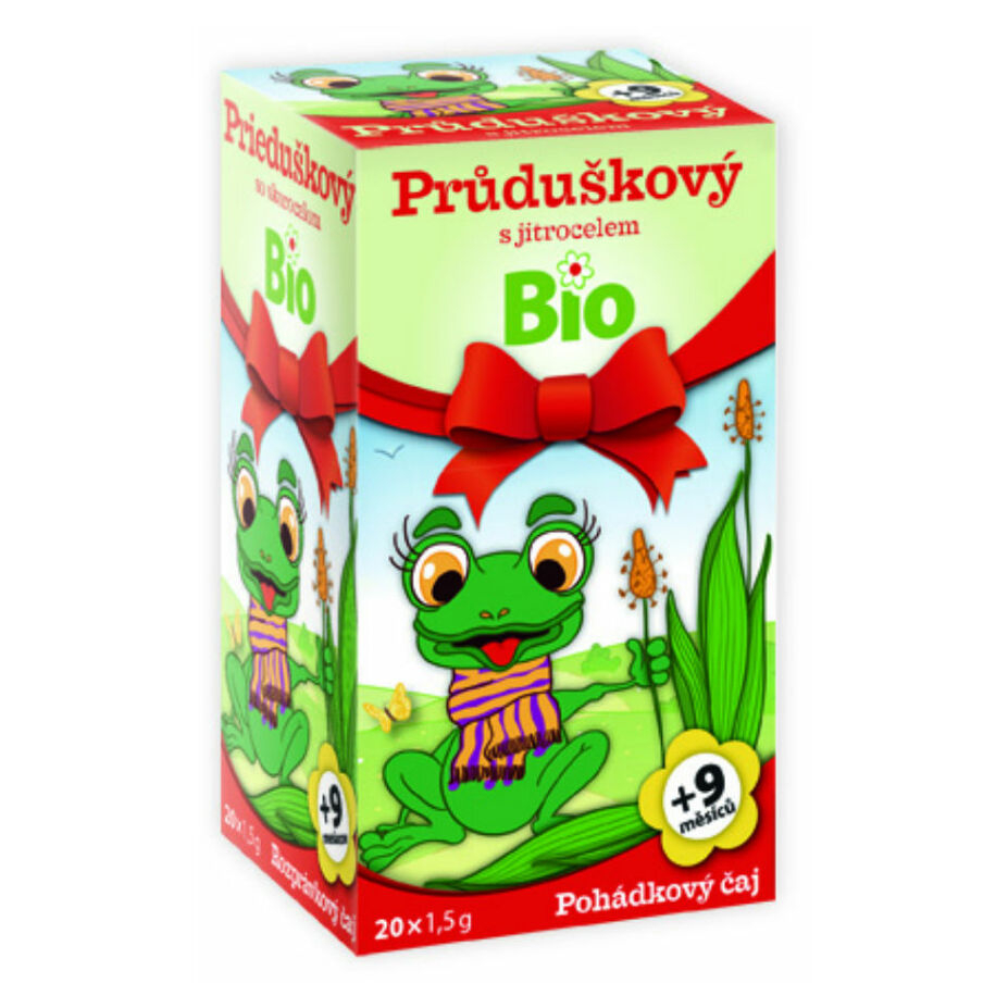 APOTHEKE Pohádkový čaj Průduškový s jitrocelem BIO 20x 1