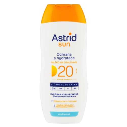 ASTRID Sun hydratační mléko na opalování OF20 200 ml