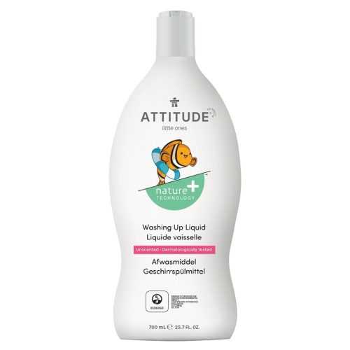 ATTITUDE Prostředek na mytí nádobí pro děti bez vůně 700 ml