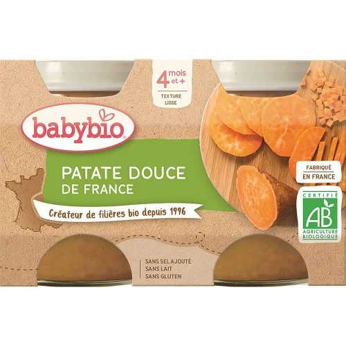 BABYBIO Sladké brambory 2 x 130 g