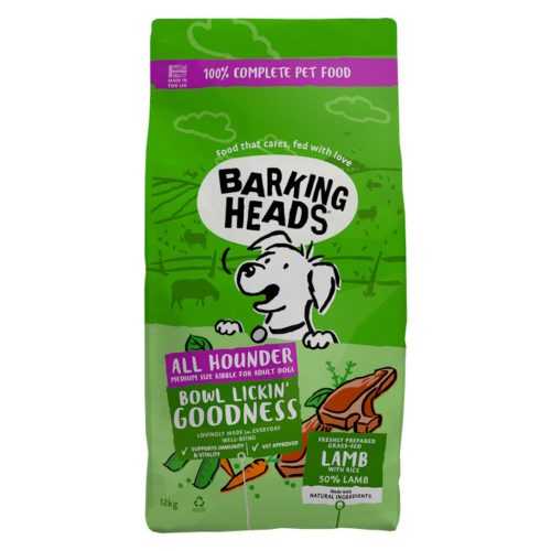 BARKING HEADS All Hounder Bowl Lickin Good Lamb granule pro psy 1 ks