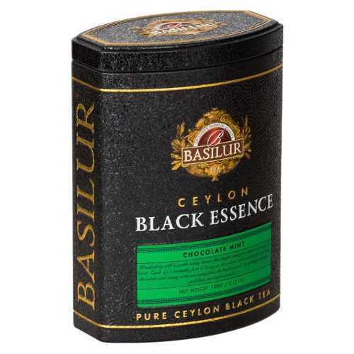 BASILUR Black essence chocolate mint černý čaj 100 g