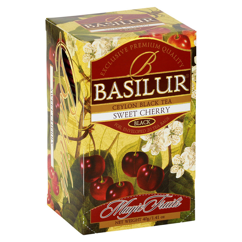 BASILUR Magic Sweet Cherry černý čaj  20 sáčků
