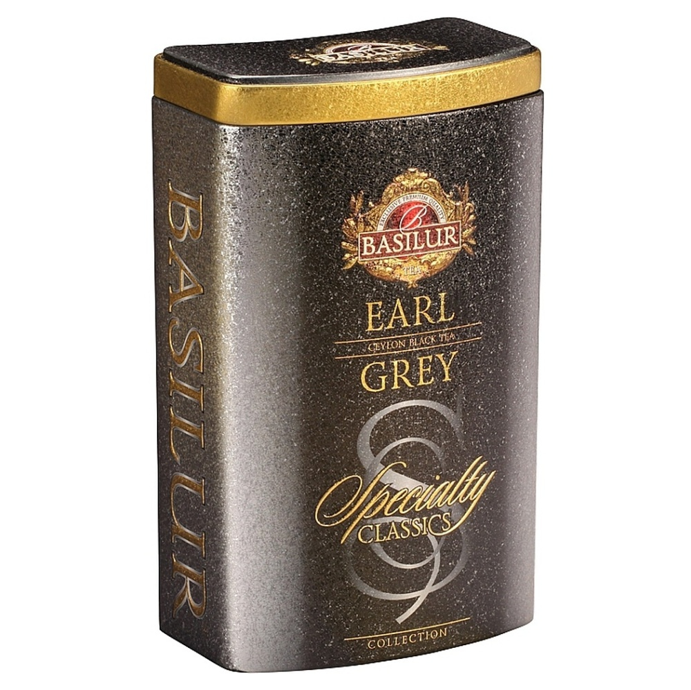 BASILUR Specialty Earl Grey černý čaj v plechové dóze 100 g