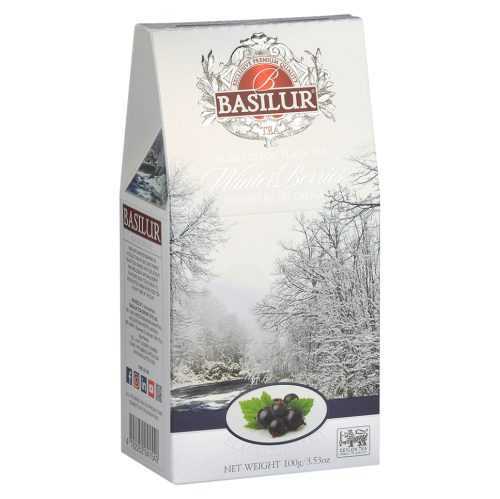 BASILUR Winter berries černý sypaný čaj s příchutí černý rybíz 100 g