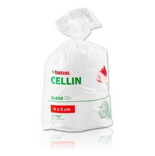 BATIST Cellin buničitá dělená vata tampón 40 x 50mm