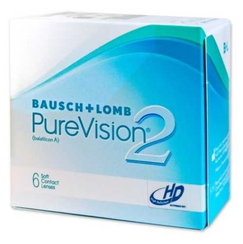 BAUSCH & LOMB PureVision 2 HD měsíční 6 čoček