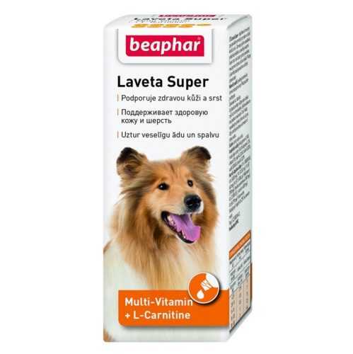 BEAPHAR Laveta Super Kapky vyživující srst pro psy 50 ml