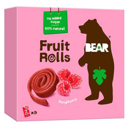 BEAR Ovocné plátky malina 5 x 20 g