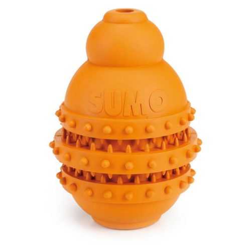 BEEZTEES Hračka Sumo Play Dental M oranžový 9 x 9 x 12 cm