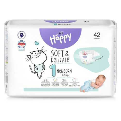 BELLA HAPPY Baby new born 2 - 5 kg 42 kusů