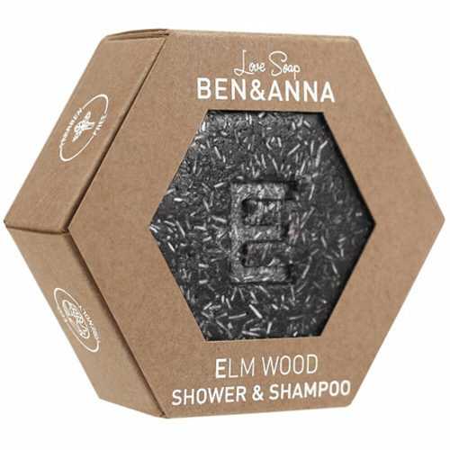 BEN & ANNA Tuhý šampon a mýdlo Love Soap Elm Wood and Spice 60 g