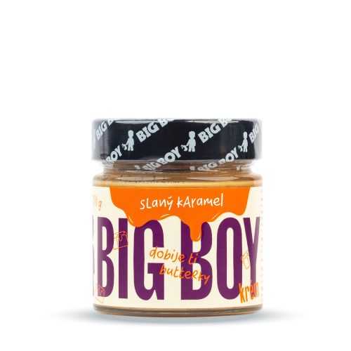 BIG BOY Arašídový krém s karamelem a himalajskou solí 250 g