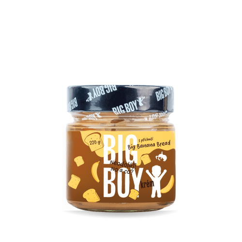 BIG BOY Big Banana kešu krém s příchutí banánového chlebíčku 220 g