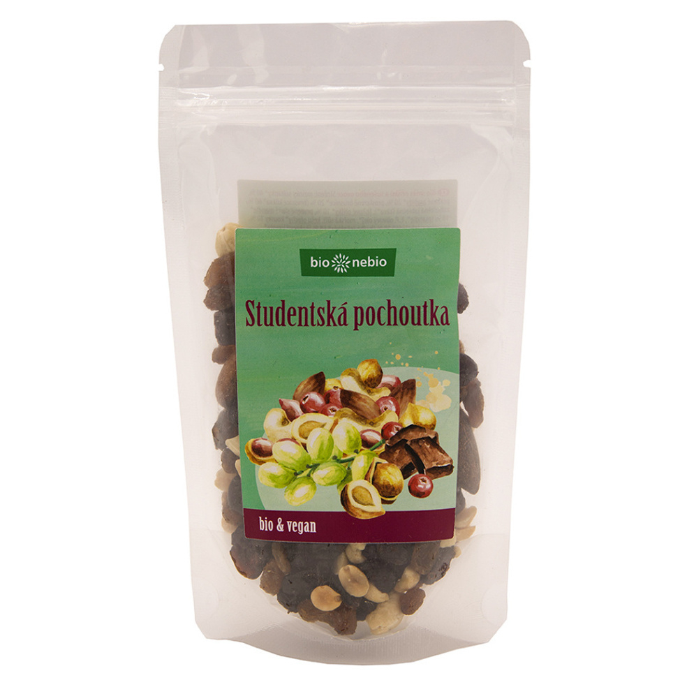 BIO NEBIO Studentská pochoutka BIO 120 g