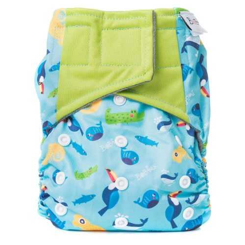 BOBÁNEK Extra savá Aio plenka suchý zip Chameleoni 1 ks