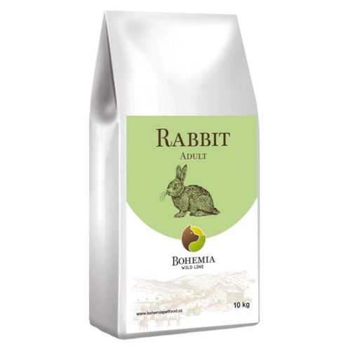 BOHEMIA Wild Adult Rabbit granule pro psy 10 kg