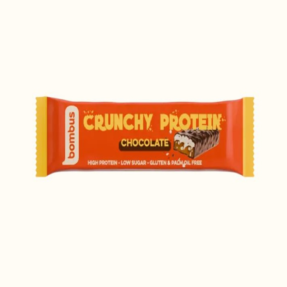 BOMBUS Crunchy protein chocolate 50 g