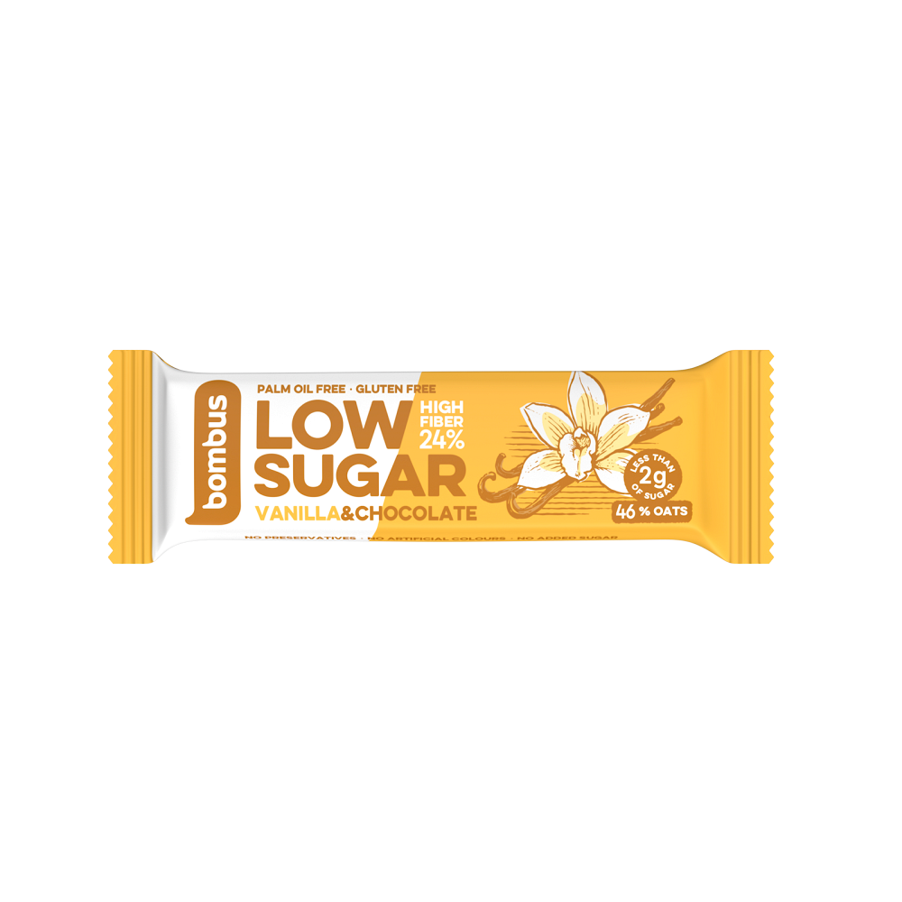 BOMBUS Low sugar vanilla & chocolate 40 g