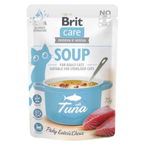 BRIT Care Cat Soup with Tuna vývar pro kočky 75 g