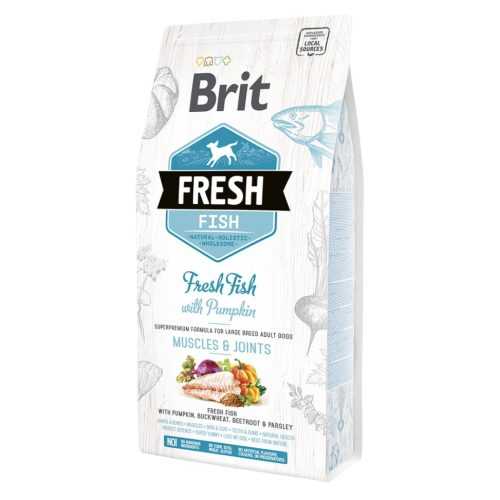 BRIT Fresh Fish with Pumpkin Adult Large Muscles & Joints granule pro psy 1 ks