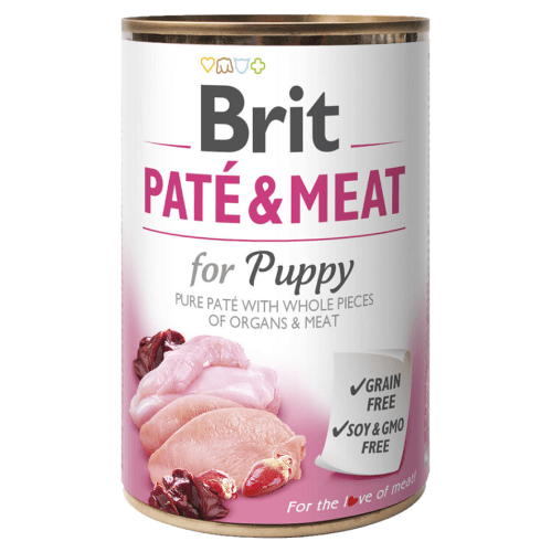 BRIT Paté & Meat for Puppy konzerva pro psy 400 g