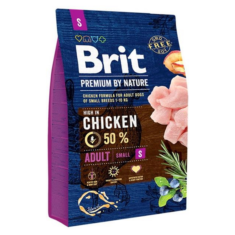 BRIT Premium by Nature Adult S granule pro psy 1 ks
