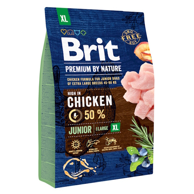 BRIT Premium by Nature Junior XL granule pro extra velké psy 1 ks