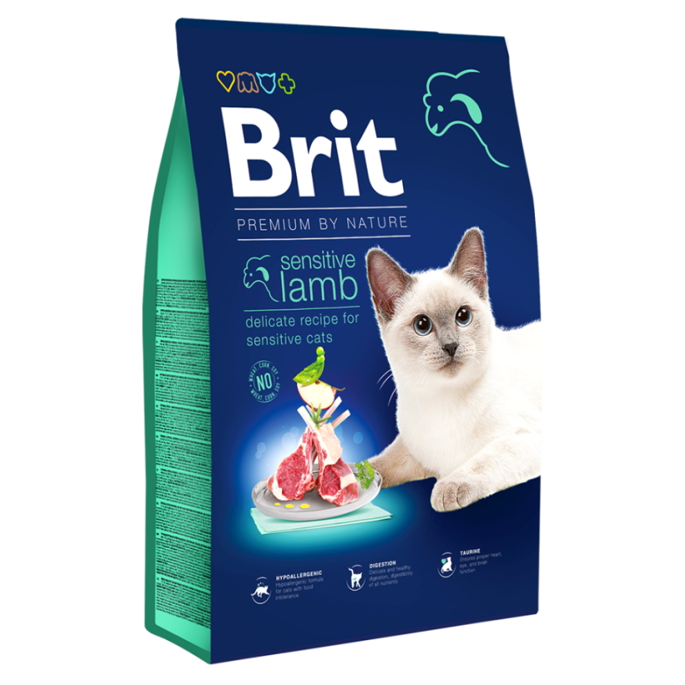 BRIT Premium by Nature Sensitive Lamb granule pro kočky 1 ks