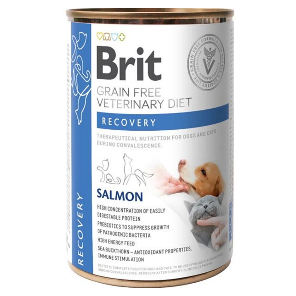BRIT Veterinary diet grain free recovery pro psy a kočky 400 g