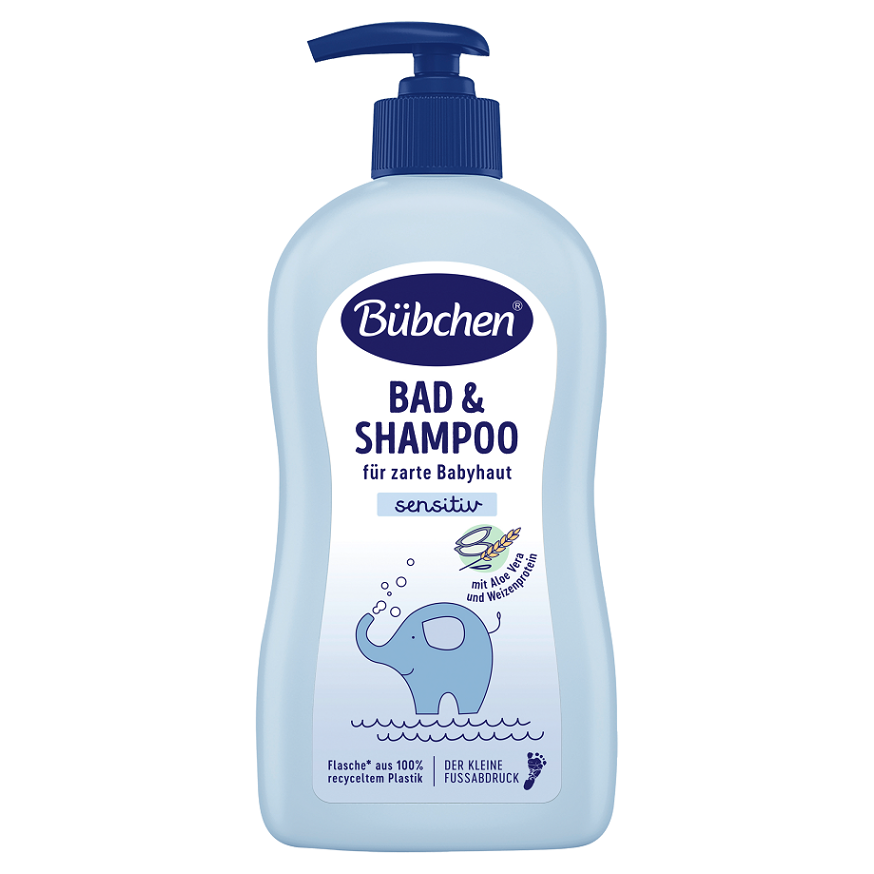 BÜBCHEN Baby koupel a šampon 400 ml