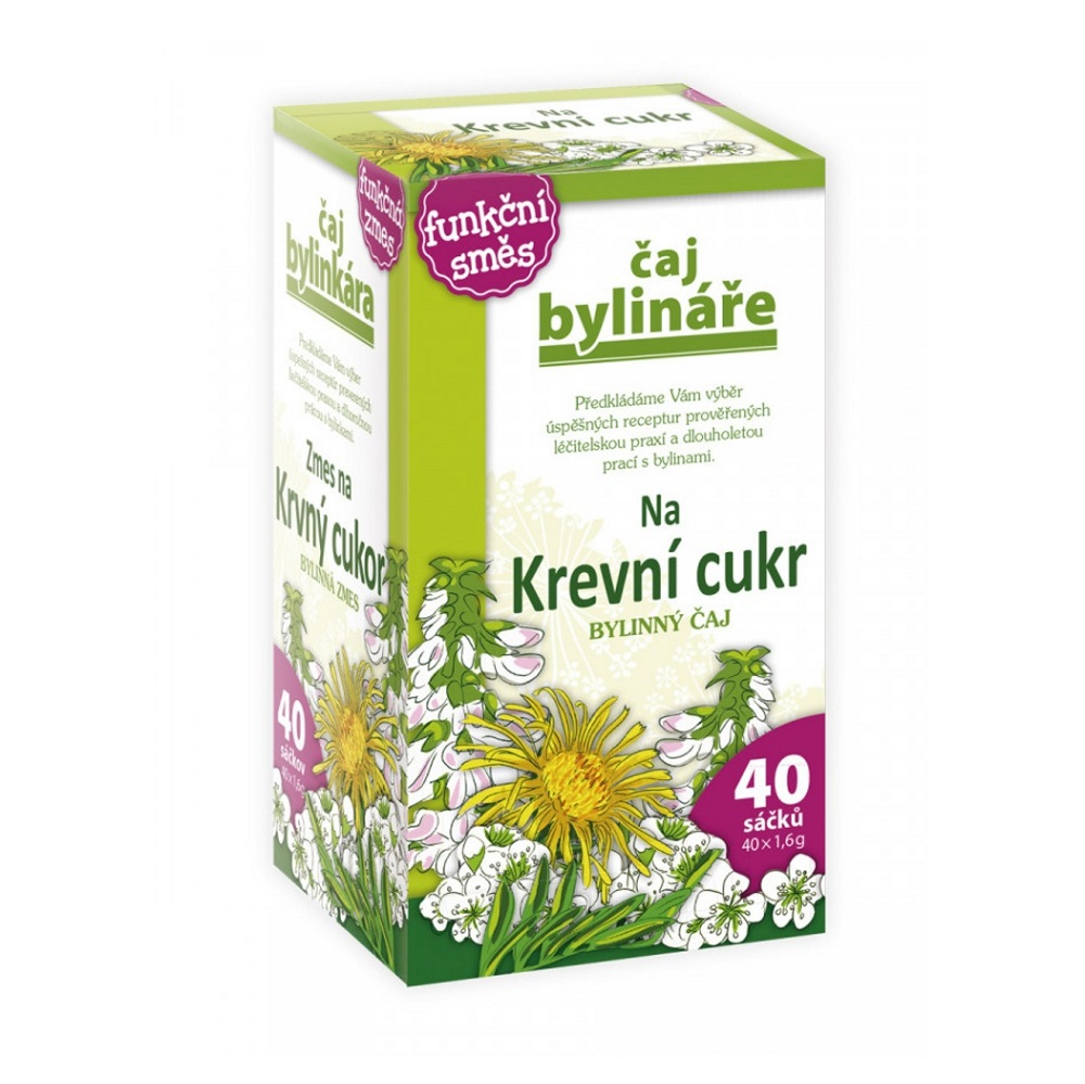 BYLINÁŘ Bylinný čaj Na krevní cukr 40x1